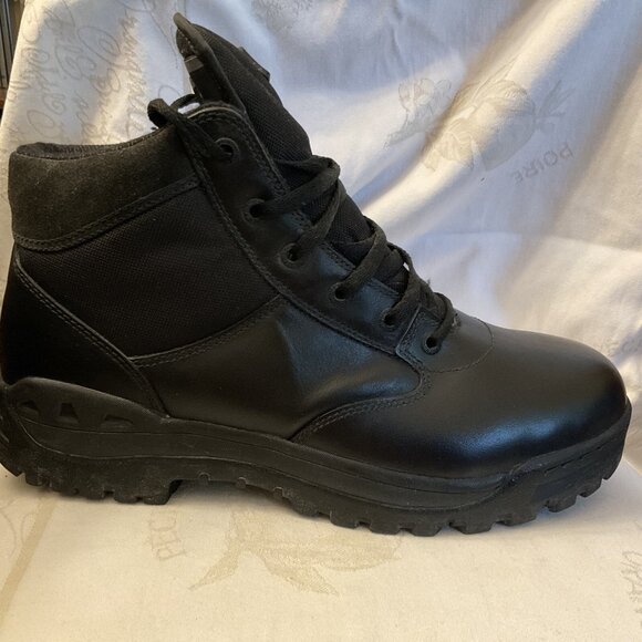 MAGNUM 3D2 STEALTH LEATHER BLACK CAMBRELLE COMFORT LINING MILITARY BOOTS 11.5 Sz - Picture 14 of 15